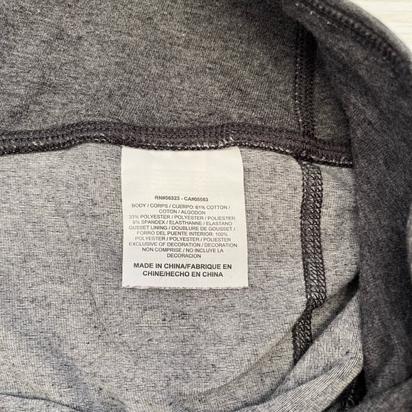 Nike Dri-Fit Leggings Women Medium Gray Cropped Workout Pants. - Picture 6 of 7